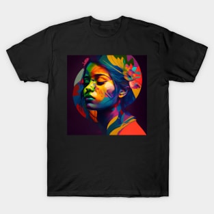 Abstract Portrait. T-Shirt